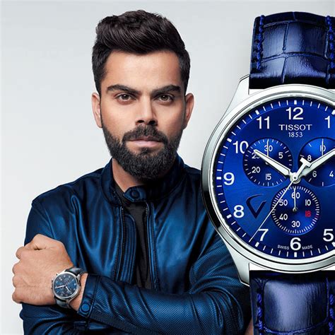 Virat Kohli unveils new limited edition Tissot watch.